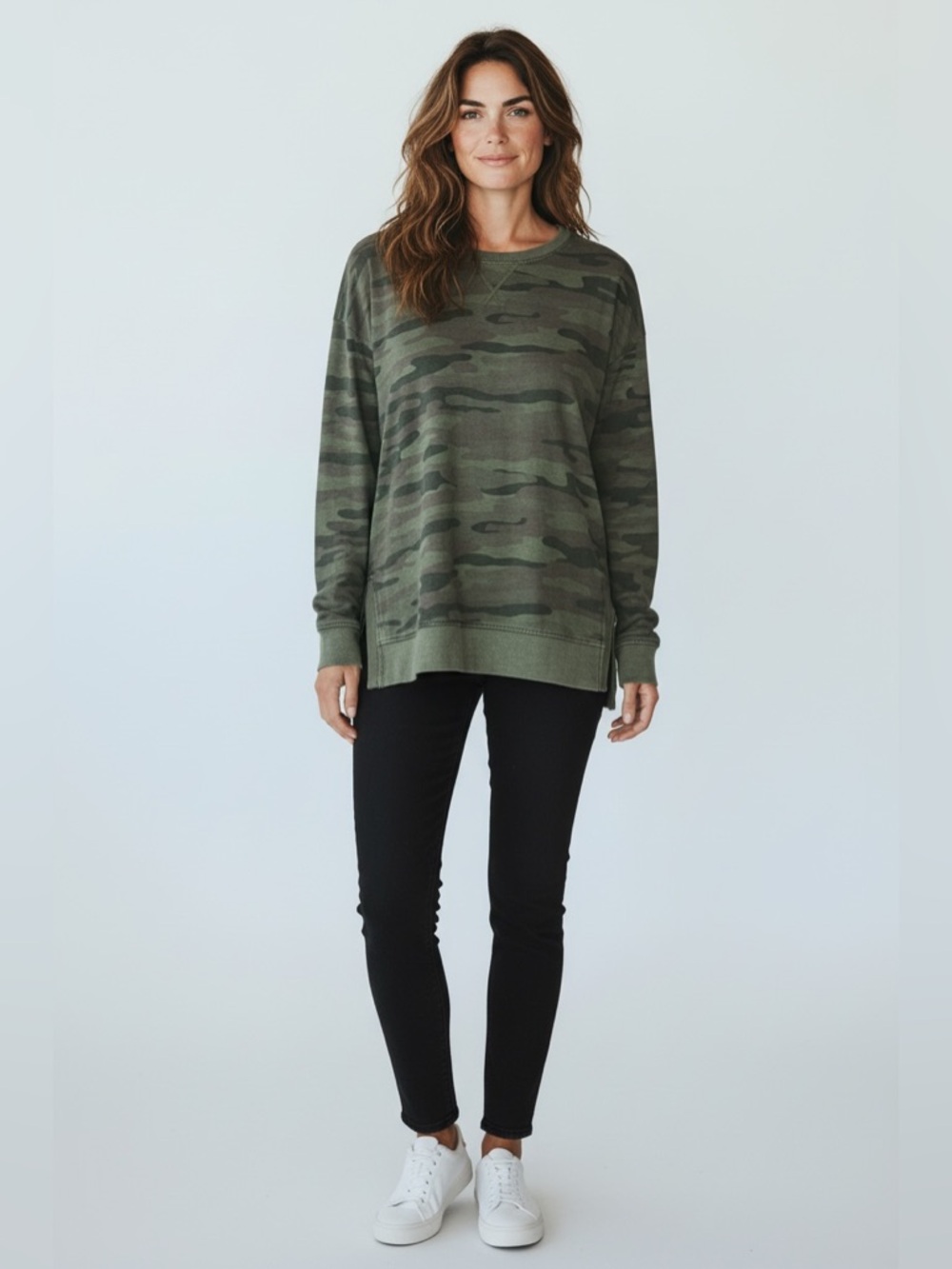 Wallflower Olive Green Knit Top